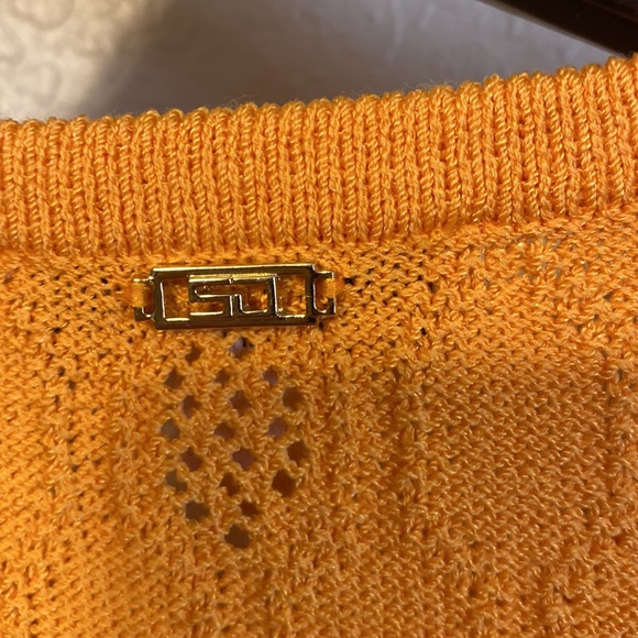 ST JOHN SPORT 3/4 sleeve cardigan size medium - Picture 9 of 10